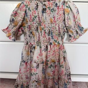 Ivy City Co Multicolor Floral Kids Dress mommy & me